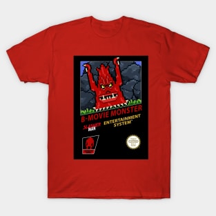 B-Movie Monster Retro 8Bit Horror Game T-Shirt #2 T-Shirt T-Shirt